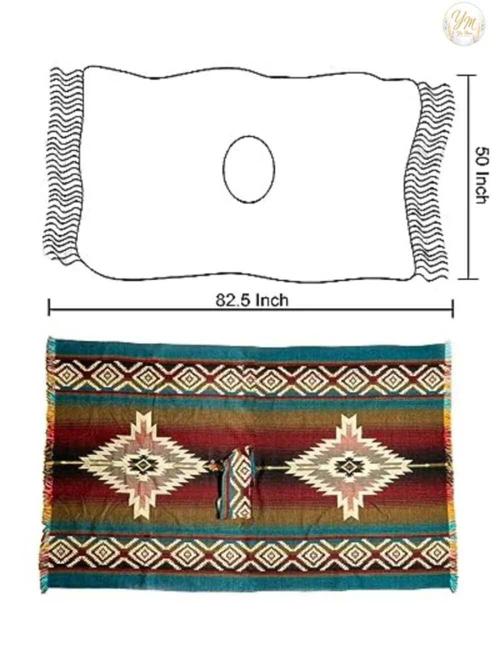 Handmade Alpaca Wool Poncho with Hood, Ecuadorian Gaban, Warm Winter Wrap